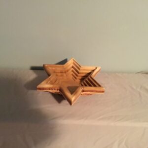 Jewish Star Collapsible Bowl