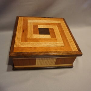 Inlaid Square Box